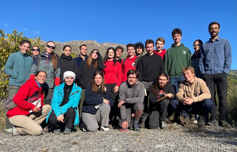 Photo de groupe à Barles